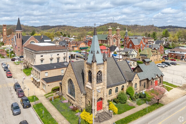 Several historic churches can be found in downtown Ironton within walking distance from one another.