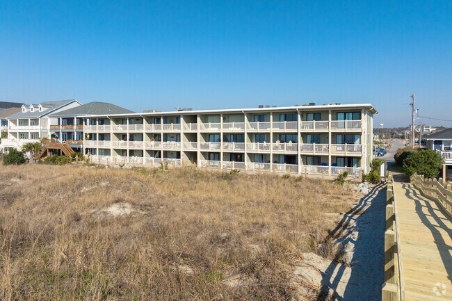 Some residents enjoy condo living in Cheery Grove Beach.
