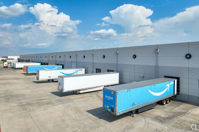 Kyle Crossing and the I-35 corridor is host to Amazon warehouses and distribution points.