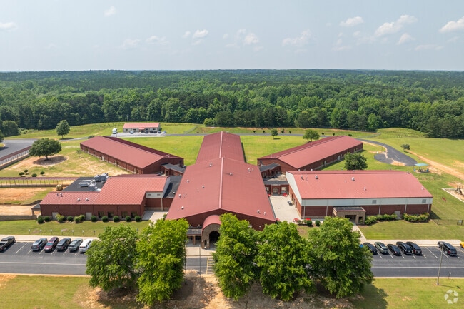 The Lamar County Elementary School in Barnesville, GA.
