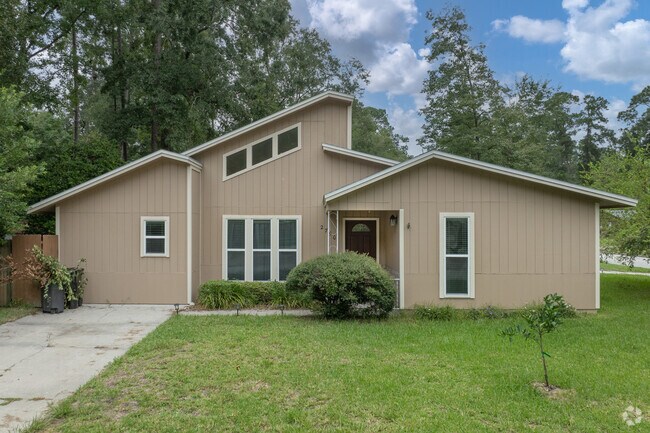 This mid-century modern home has some unique angles.