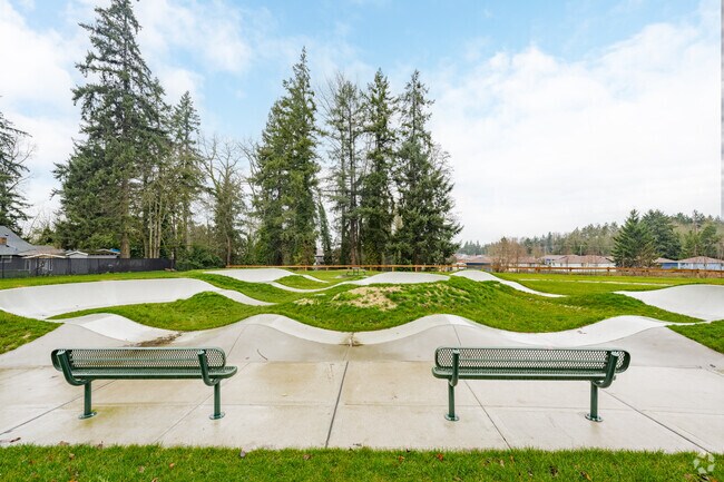 Ride the pump track at Springbrook Park in Lakeview.