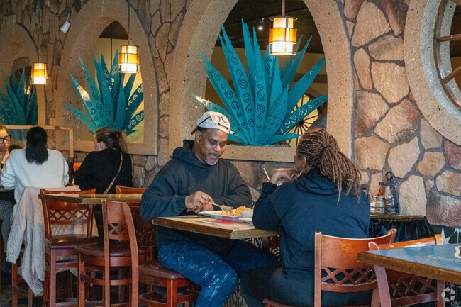 Guests enjoy Mexican cuisine at Don Ramon.