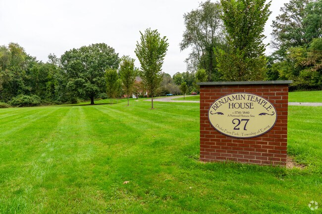 Visitors can explore Ewingville’s past at the Benjamin Temple Historic House.