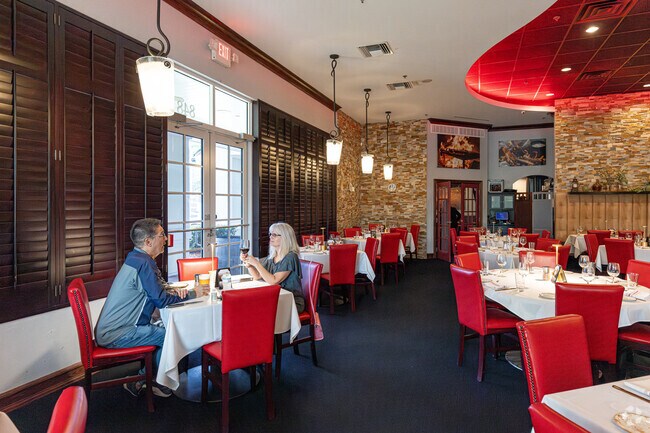 A delicious dinner is priceless at the Oak & Ember Steakhouse in Southbend Lakes.