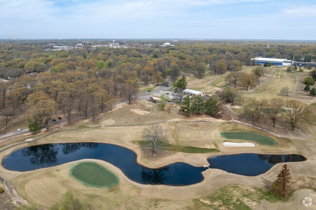 There is plenty of green space for residents of Audubon Park to enjoy.