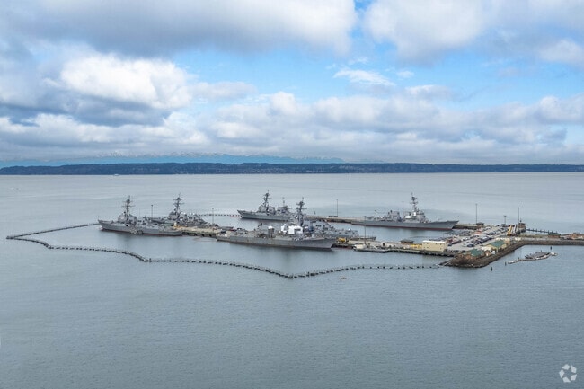 The Naval Station Everett employs many Martha Lake residents.