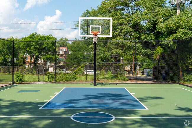 Mullan Park in Pen Lucy features a full basketball court.