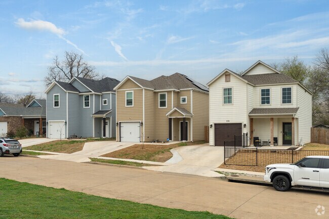 For a more contemporary option, find new builds in Westworth Village.