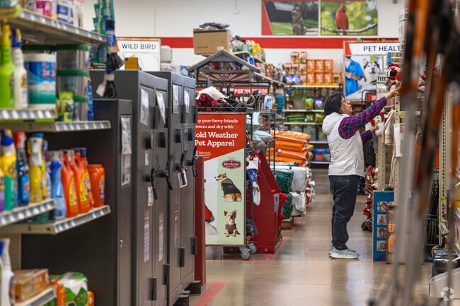 Tractor Supply Co. provides Grape Creek locals with supplies for their cars and pets.