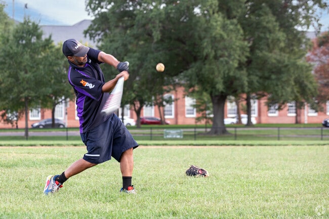Carroll Park's athletic fields are popular with Mill Hill locals.