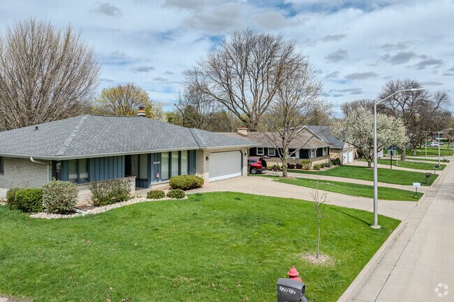 Neat rows of cozy homes are found throughout Root River Estates.