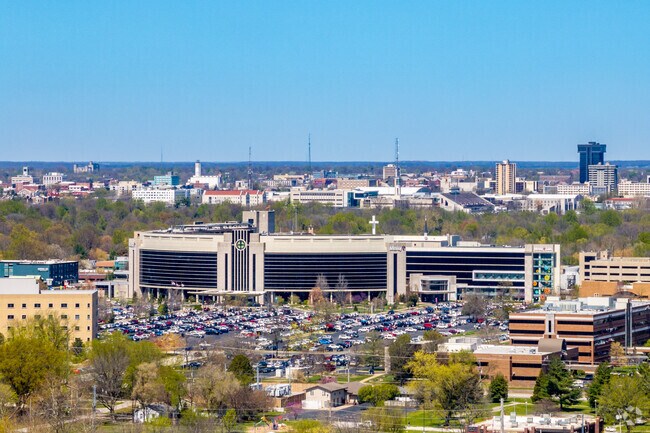 Mercy Hospital is a major employer in the Meador Park neighborhood.