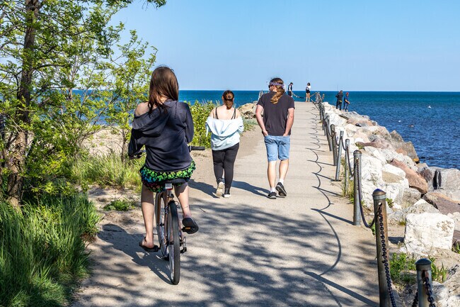 Walk, roll or swim to South Milwaukee.