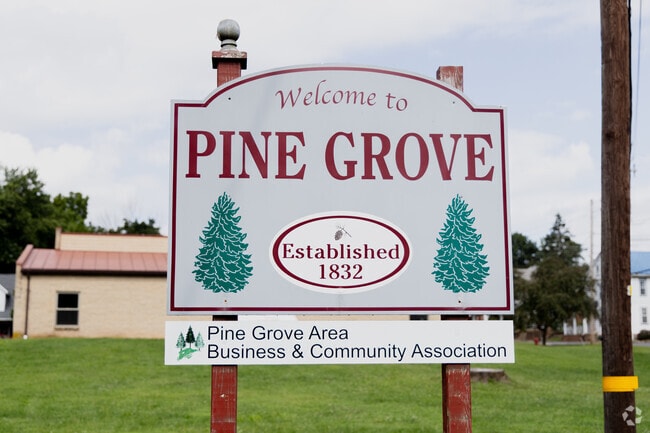 Pine Grove’s community features a quaint downtown and local shops.
