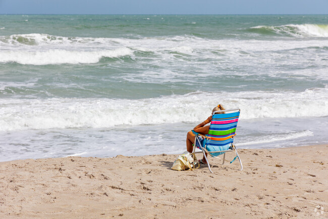 Soak up the sun at the beach in Indian Harbour Beach.