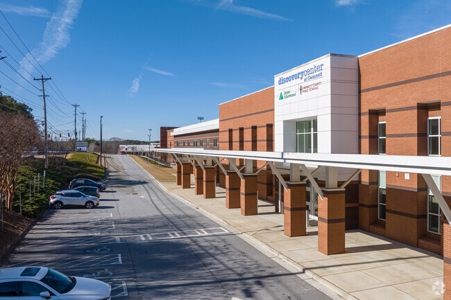 Discovery High School is home to over 900 students from the surrounding area.