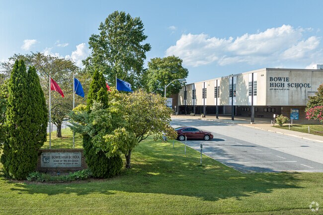 Bowie High School gets a B- from Niche and serves Jericho Park's oldest leaners.
