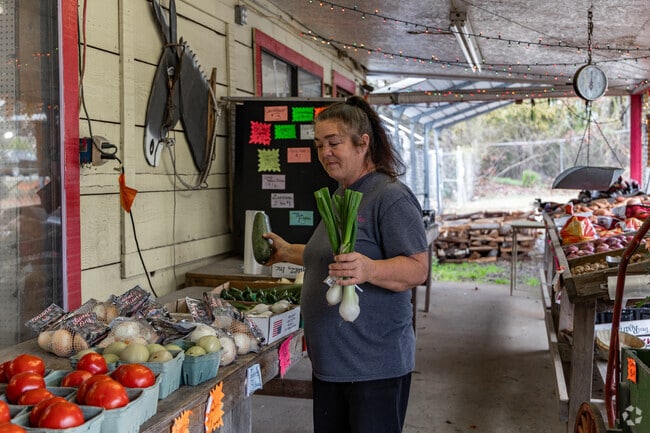 Irondale's The Country Store has fresh produce and home made products.new