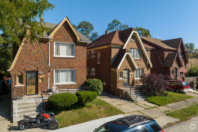 Many of the large Tudor homes in  Pilgrim Village feature 2 and 3 floors.