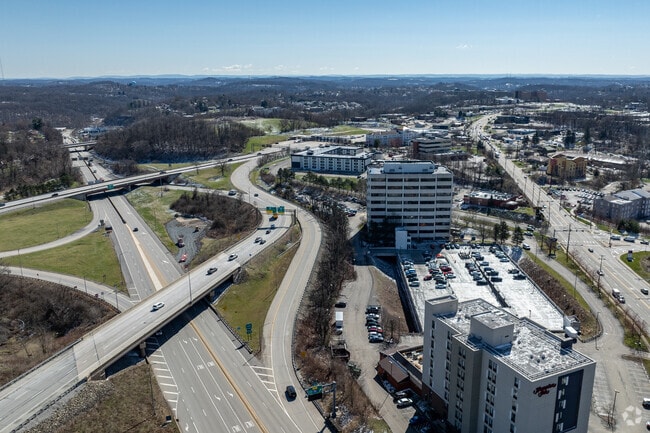 Route 22, Interstate 76 and Interstate 376 all intersect in Monroeville.