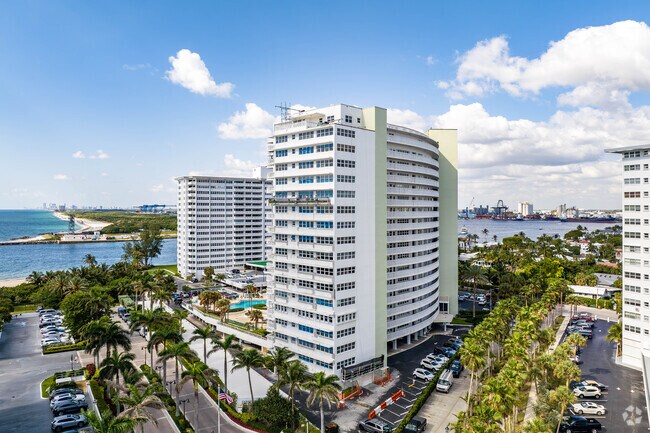 Along with single family homes, there is no shortage of condominiums in Lauderdale by the Sea.