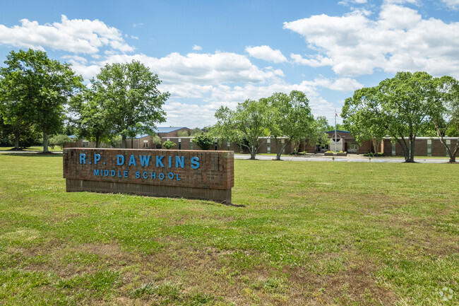 R.P. Dawkins Middle School is a favorite school in the area.