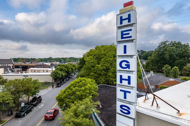 The Heights is located adjacent to Cammack Village.