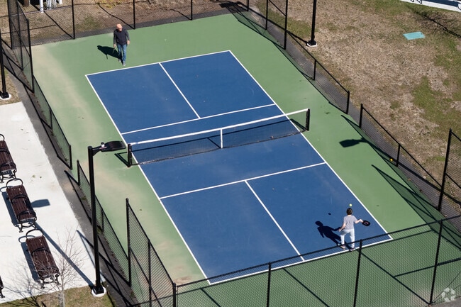 A quick game of pickleball at the East Providence Senior Center in Carpenters Corner is fun.