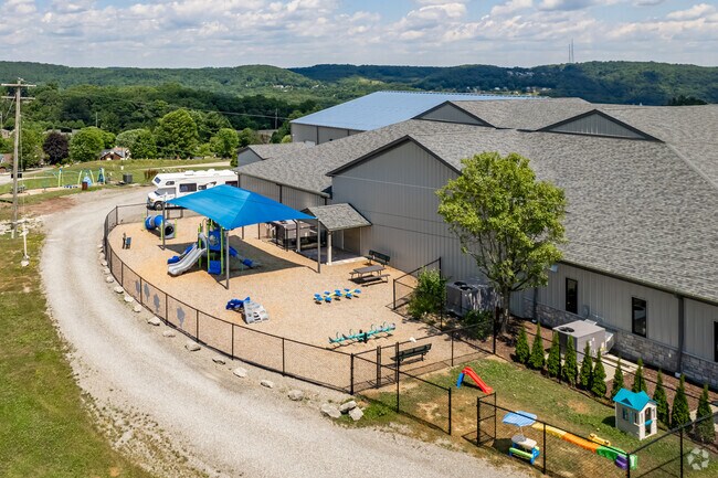 Play after working all day at Harvest Christian School.