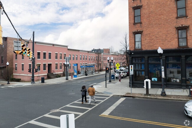 Pearl and Morton is a popular corner in South End.