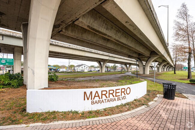 The West Bank Expressway is a vital artery through Marrero.