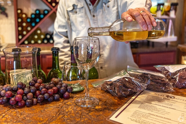 Delicious wine awaits only minutes from Needmore, OK.