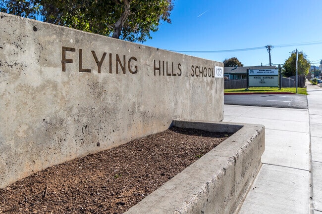 The Flying Hills Elementary School in El Cajon.
