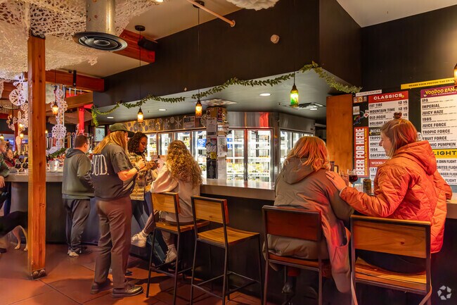 Evergreen residents are just a short distance from the renowned New Belgium Brewery.