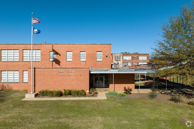 Plain Dealing High School in Plain Dealing Louisiana is now a K-12 school serving elementary.