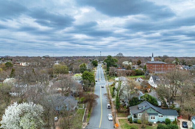 Washington Park has beautiful mature tree lined streets.