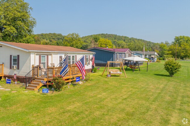 Ranch style homes make up the majority of homes in Boggs.