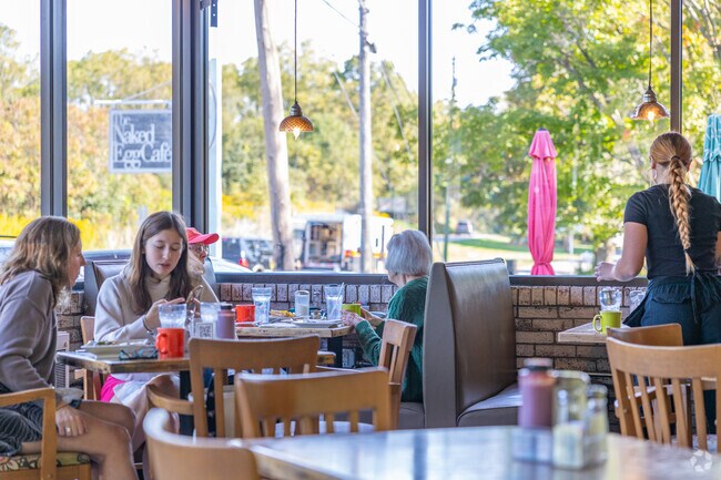 Start your mornings off in Ferguson Township with a full breakfast from The Naked Egg Cafe.