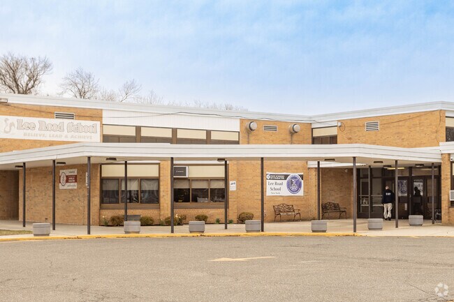 Lee Road Elementary  -  Main entrance