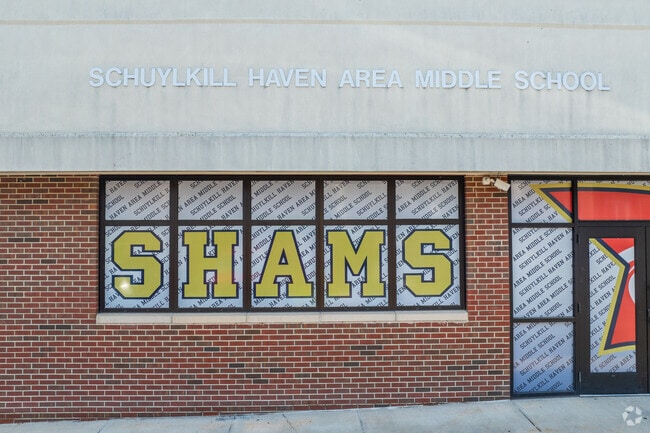 Students at Schuylkill Haven Middle School test better at reading than at math.
