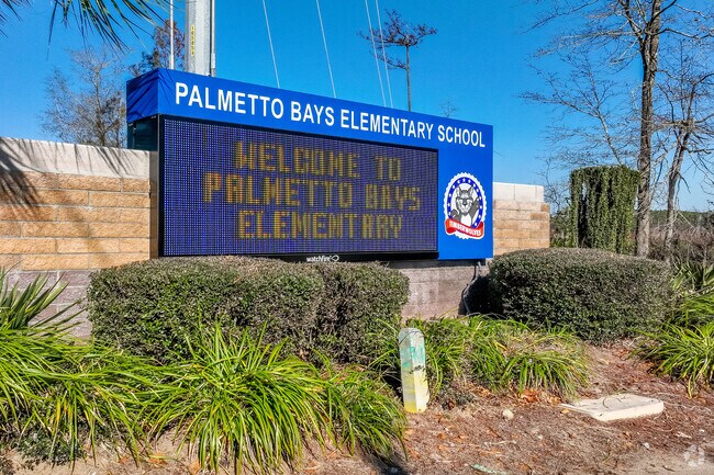 Palmetto Bays Elementary School is centrally located near residential neighborhoods.