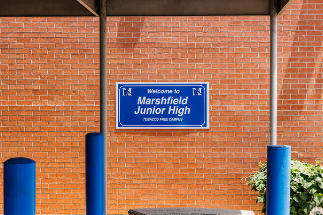 Marshfield Junior High School is the pride of the town of Marshfield.