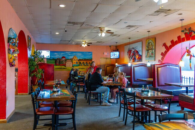 Families love to visit El Torito Mexican Grill for enchiladas in Jefferson Street.