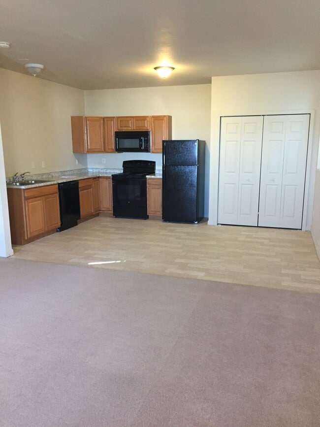 Kitchen and dining area