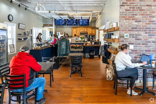 Birch and Banyon Coffee is a charming coffee house in Hartland.