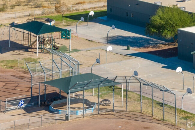 When it comes to recess, kids at Buckeye’s Rainbow Valley have lots of options for play.