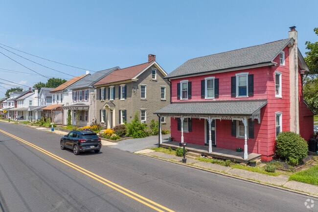 East Philadelphia Ave in Gilbertsville is where any of the oldest home in the area are found.