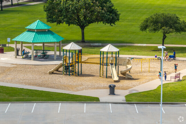 Kids love recess time at Maureen Connolly Brinker Elementary School.