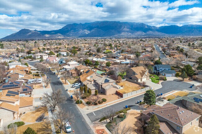 Cherry Hills locals love the proximity to the Sandia Mountains.